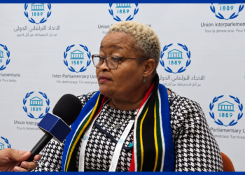 South African delegation Advocates the ICJ’s findings and the emergency item at the 148th IPU Geneva