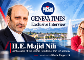 Iran’s Ambassador to Germany Majid Nili Discusses International Diplomacy in Exclusive Geneva Times Interview