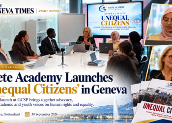 Geneva Launch Puts Spotlight on Minority Rights as Arete Academy Unveils “Unequal Citizens”